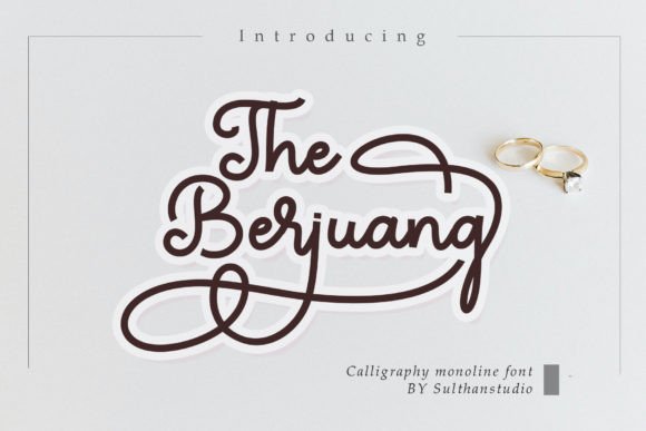 Berjuang: A Timeless Handwritten Font for Modern Design
