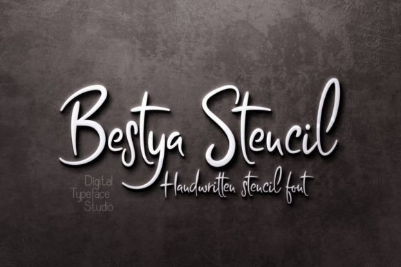 Bestya Stencil: A Unique Font for Creative Design