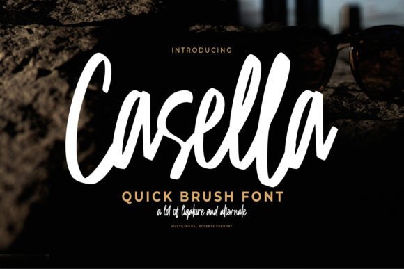 Cassella: The Romantic Handwritten Font for Modern Design