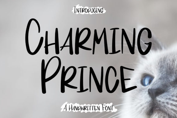 Charming Prince: A Delightful Handwritten Font for Playful Design