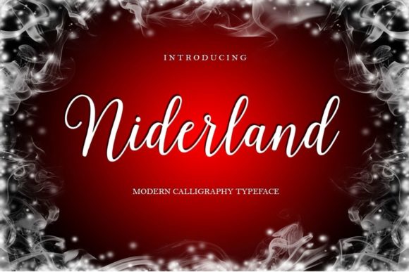 Elevating Visual Design with Niderland Script