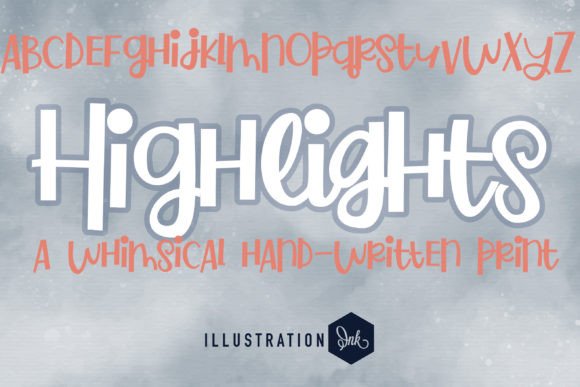 Highlights Font: Injecting Whimsy and Youth into Modern Design