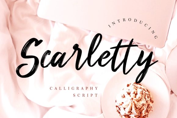 Scarletty: The Elegant Handwritten Font for Spectacular Designs
