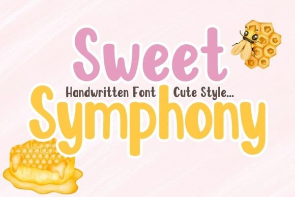 Sweet Symphony: A Font for Elegant Design