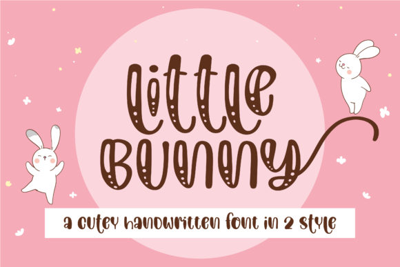 The Whimsical Charm of Little Bunny Typography